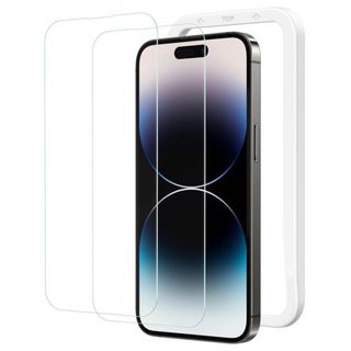 ガラスフィルム iPhone 14 Pro Max 用 保護フィルム2枚セット(保護フィルム)