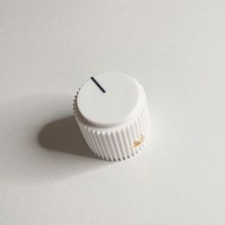 リッペルノブ　おしゃれ質感　白　WHITE  6.35mm(エフェクター)