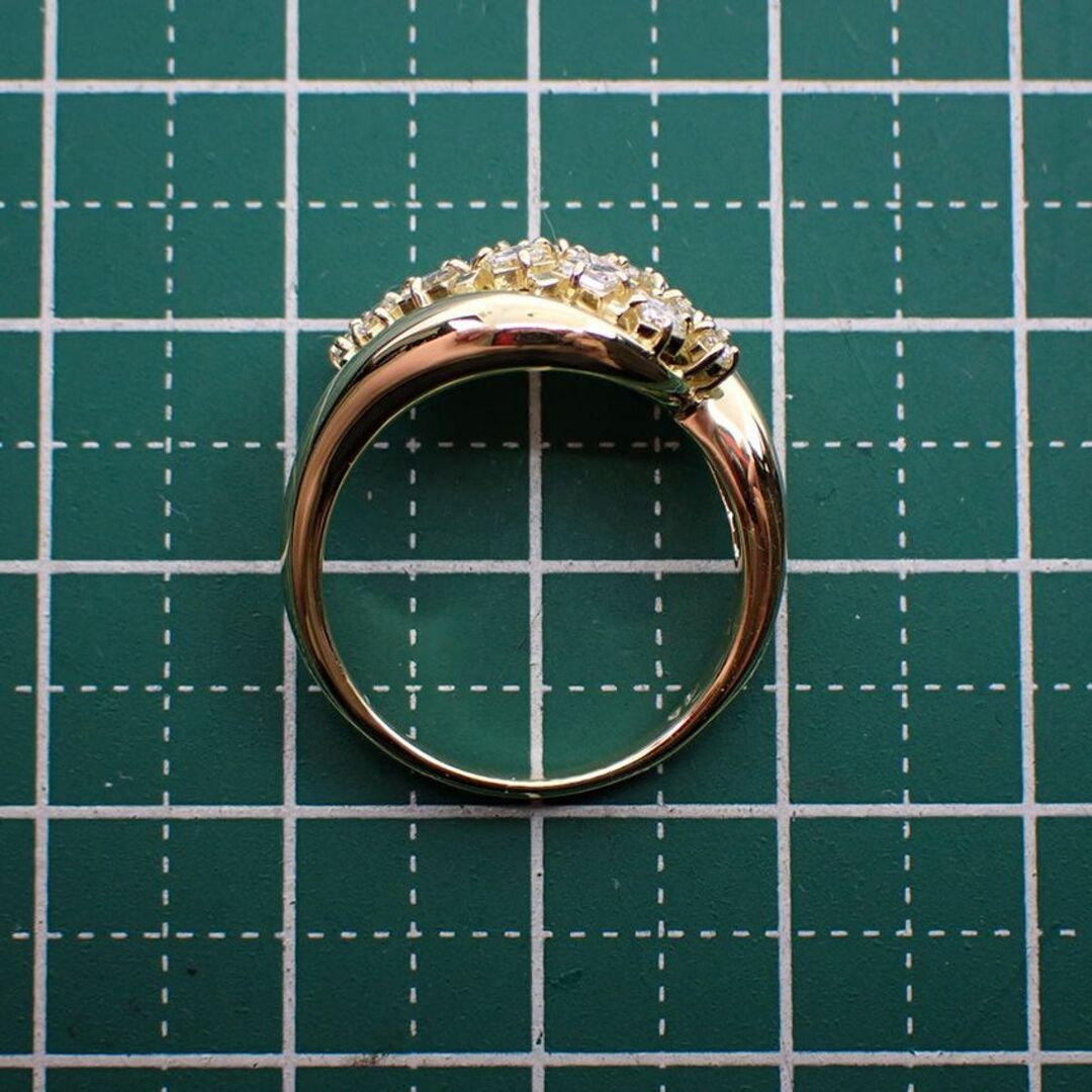 K18 ダイヤモンド/0.51ct リング 11.5号[g225-42］ レディースのアクセサリー(リング(指輪))の商品写真
