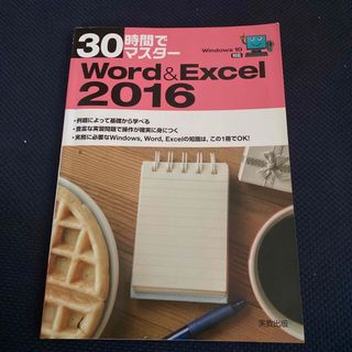 ３０時間でマスタ－Ｗｏｒｄ＆Ｅｘｃｅｌ　２０１６(コンピュータ/IT)