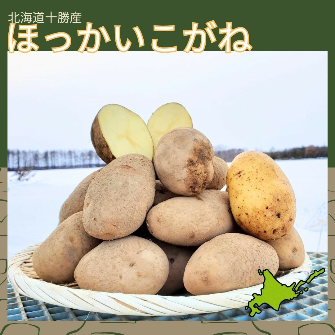 ホワイトタイガーさん専用　北海道産　じゃがいも　ほっかいこがね　２０kg 食品/飲料/酒の食品(野菜)の商品写真