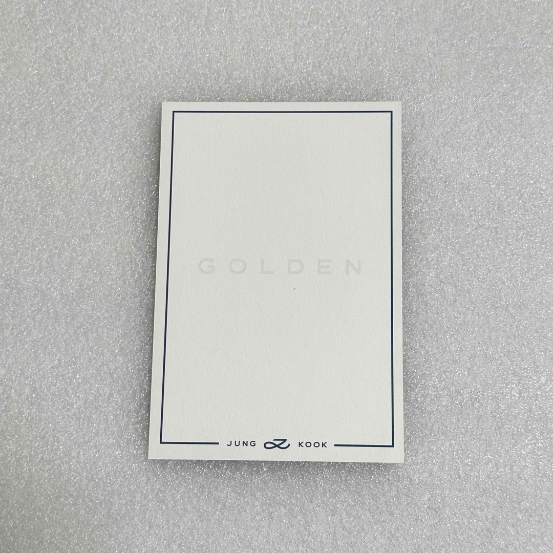 防弾少年団(BTS)(ボウダンショウネンダン)のBTS グクgolden weverse album ver ポストカード ③ エンタメ/ホビーのCD(K-POP/アジア)の商品写真