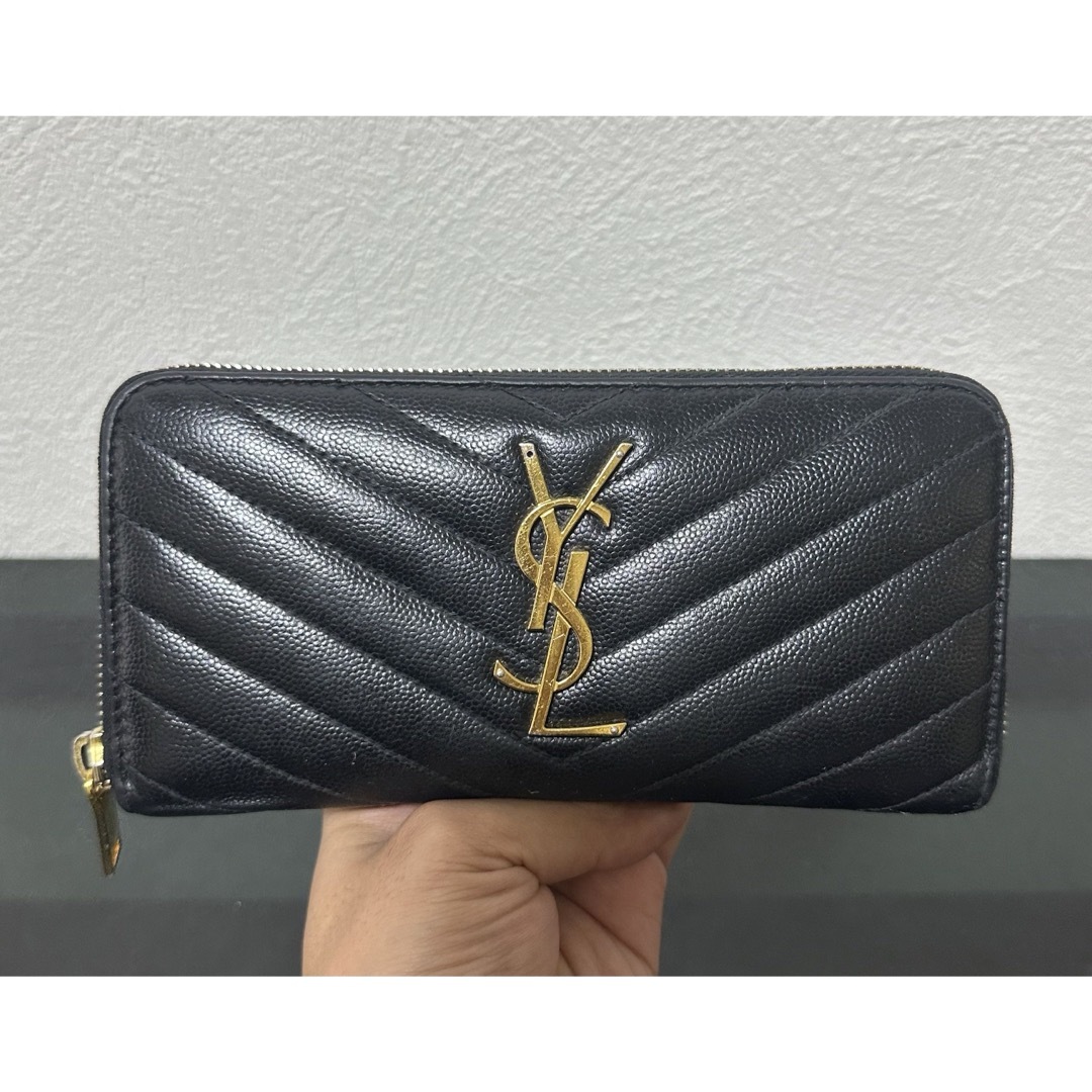 Saint Laurent(サンローラン)のSAINT LAURENT サンローラン358094 BOW01モノグラム長財布 レディースのファッション小物(財布)の商品写真