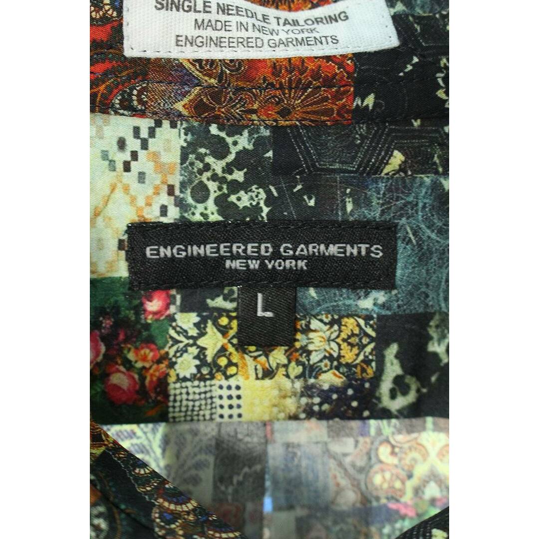 Engineered Garments(エンジニアードガーメンツ)のエンジニアードガーメンツ 総柄長袖シャツ メンズ L メンズのトップス(シャツ)の商品写真