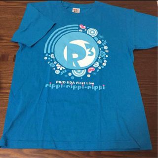 飯田里穂 ファーストライブTシャツ(アイドルグッズ)