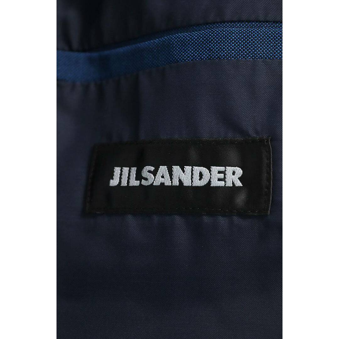Jil Sander(ジルサンダー)のジルサンダー エンボス加工2Bロングジャケットスーツ メンズ 48 メンズのスーツ(セットアップ)の商品写真