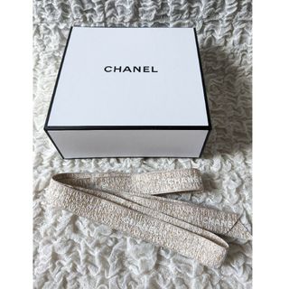 CHANEL - CHANEL シャネル□マグネット開閉 白 箱&リボンの通販 CHANEL - CHANEL シャネル□マグネット開閉 白 箱&リボンの通販