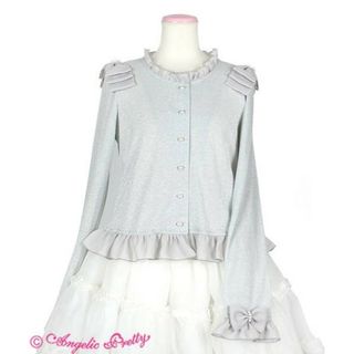 アンジェリックプリティー(Angelic Pretty)のアンジェリックプリティ☆おすましShinyカットカーディガン(カーディガン)