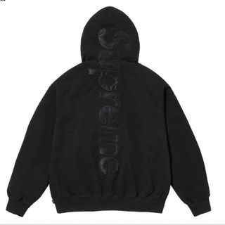 シュプリーム(Supreme)のsupreme Satin Appliqué Hooded Sweatshirt(パーカー)