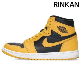 ナイキ(NIKE)のナイキ  AIR JORDAN1 RETRO HIGH OG POLLEN 555088-701 エアジョーダン1レトロハイパランスニーカー メンズ 26.5cm(スニーカー)