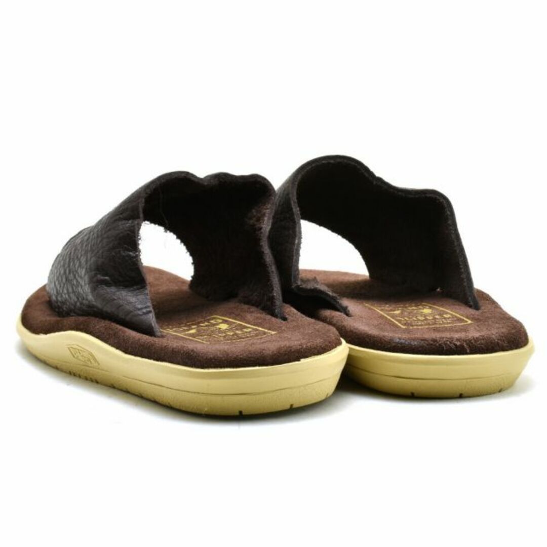 ISLAND SLIPPER(アイランドスリッパ)の【CHOCOLATE】アイランドスリッパ サンダル メンズ レディース レザーサンダル スエード ネイビー ブラウン ISLANDSLIPPER BULL HIDE SLIDE【送料無料】 メンズの靴/シューズ(サンダル)の商品写真