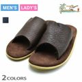 【CHOCOLATE】アイランドスリッパ サンダル メンズ レディース レザーサンダル スエード ネイビー ブラウン ISLANDSLIPPER BULL HIDE SLIDE【送料無料】