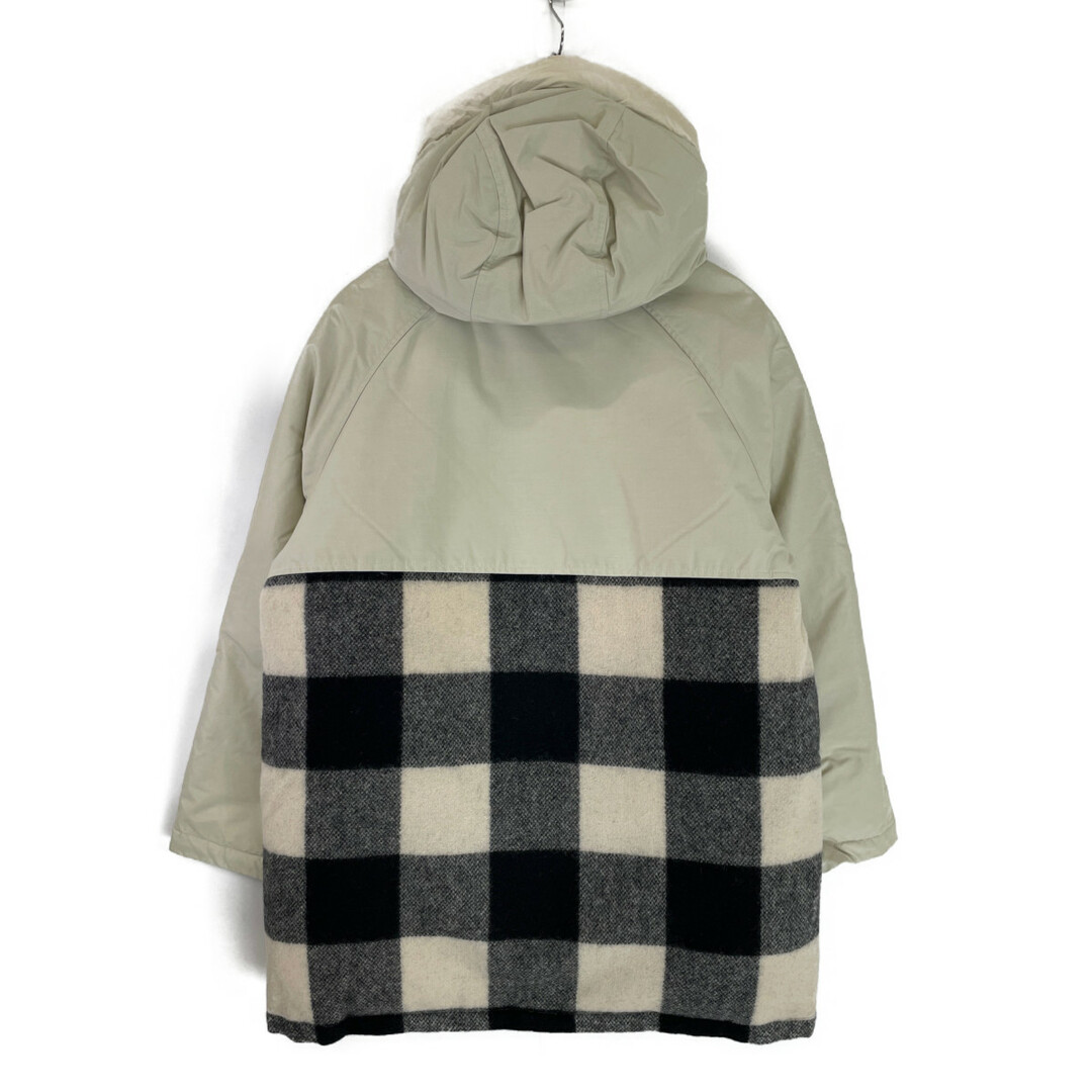 WOOLRICH(ウールリッチ)のウールリッチ WWCPS2835Z ホワイト チェック Buffalo Tundra Parka XS レディースのジャケット/アウター(その他)の商品写真