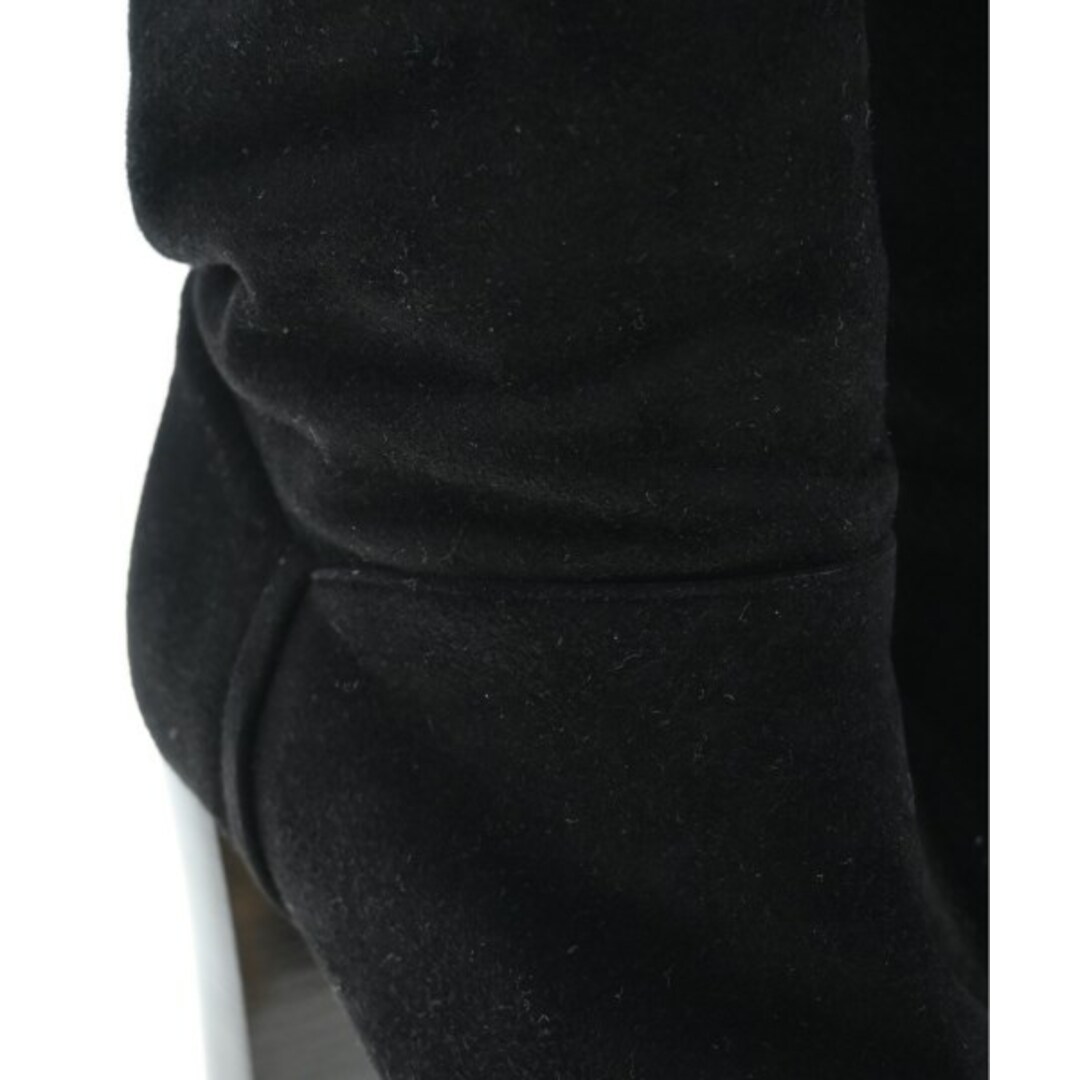 LORO PIANA(ロロピアーナ)のLoro Piana ロロピアーナ ブーツ EU37(23.5cm位) 黒 【古着】【中古】 レディースの靴/シューズ(ブーツ)の商品写真