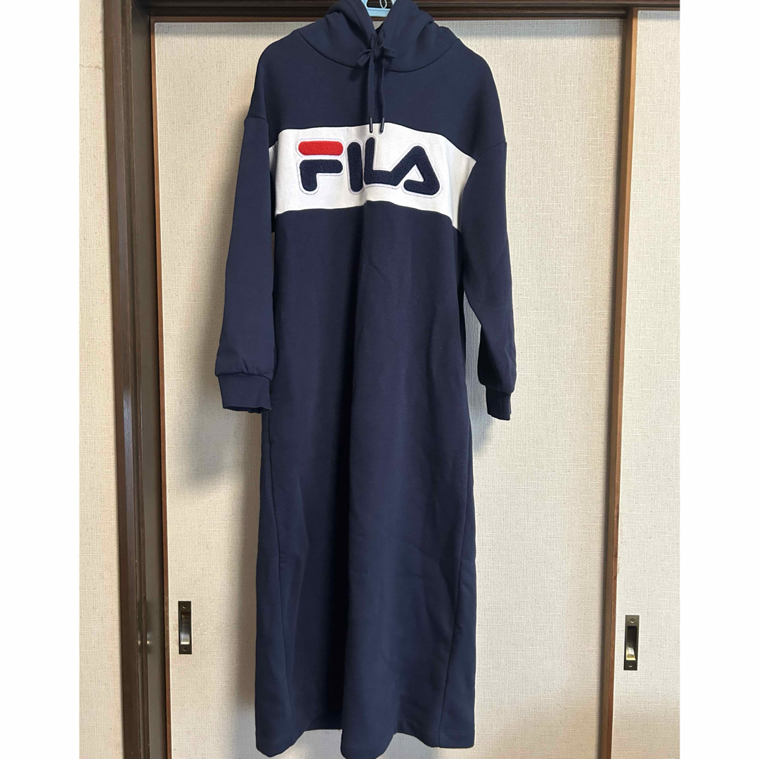 FILA(フィラ)のFILA スウェットワンピース レディースのワンピース(ロングワンピース/マキシワンピース)の商品写真