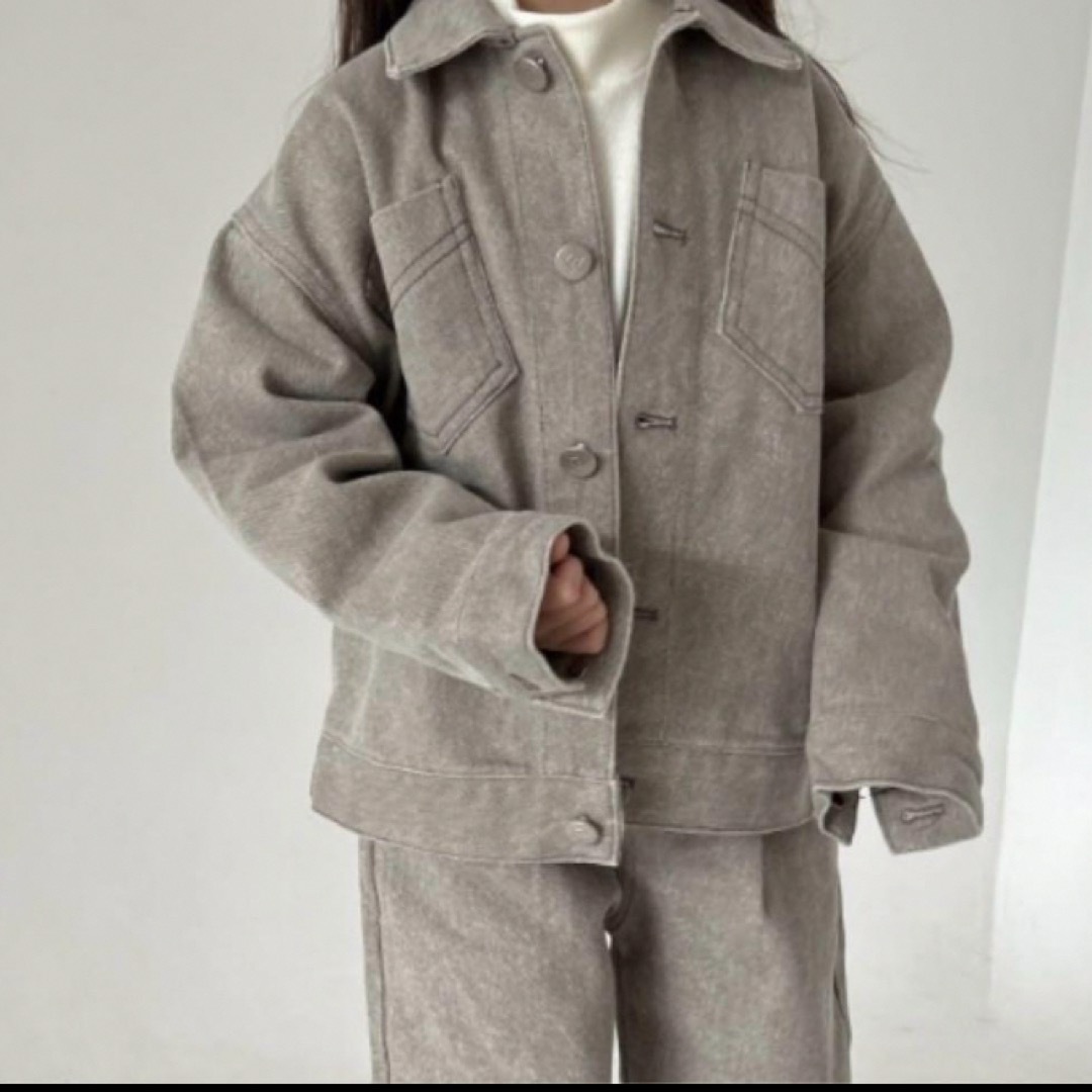 kokokids nifty  denim jacket デニムジャケット キッズ/ベビー/マタニティのキッズ服男の子用(90cm~)(ジャケット/上着)の商品写真