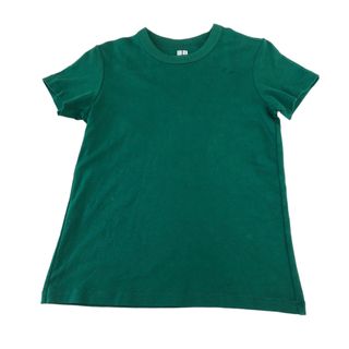 ユニクロ Tシャツ(レディース/半袖)（グリーン・カーキ/緑色系）の通販