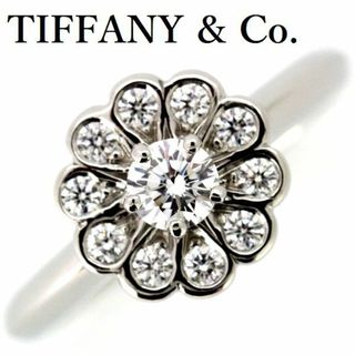 ティファニー(Tiffany & Co.)のティファニー エンチャントフラワー ダイヤモンド リング Pt950 10号(リング(指輪))