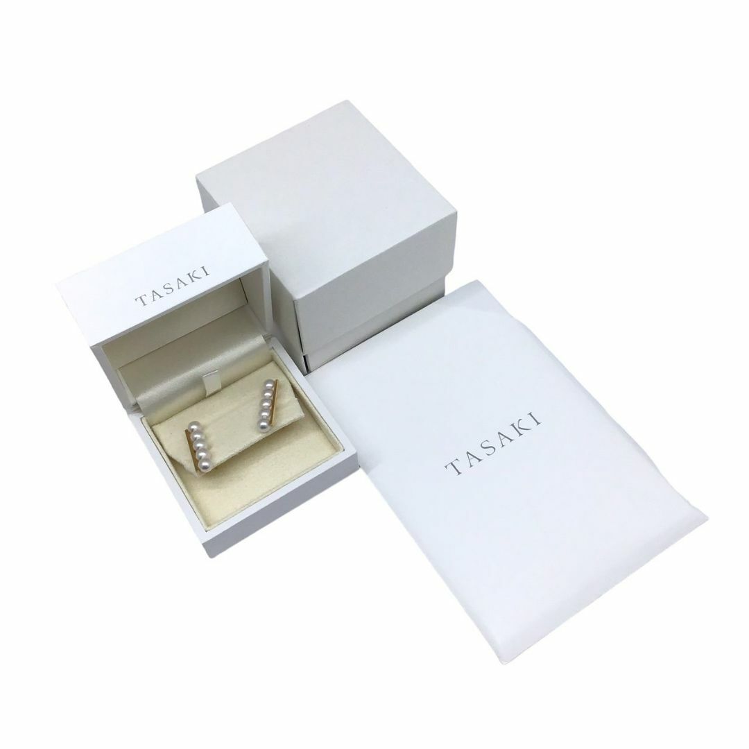 TASAKI(タサキ)のTASAKI　タサキ　バランスプラスイヤリング　E-3842　ピアス　K18YG　イエローゴールド　真珠　田崎真珠　あこや真珠　あこやパール　アクセサリー　アクセ　イヤーアクセサリー　小物　レディース　メンズ　 レディースのアクセサリー(ピアス)の商品写真