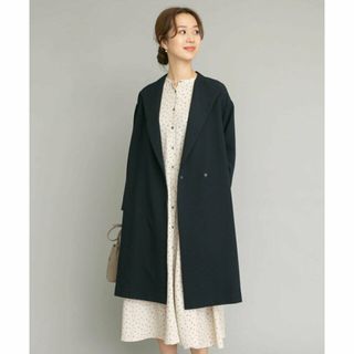 アーバンリサーチドアーズ(URBAN RESEARCH DOORS)の【NAVY】ダブルクロスガウンコート(その他)