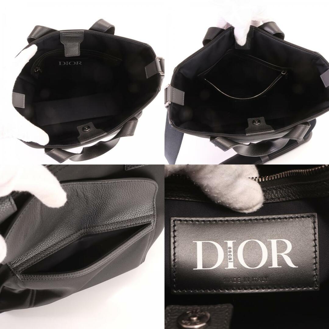 Christian Dior(クリスチャンディオール)の未使用 クリスチャンディオール SACAI コラボ サドル 2WAY ショルダーバッグ トート ビジネス 通勤 A4 レザー メンズ AAB 0520-1A1 メンズのバッグ(ショルダーバッグ)の商品写真