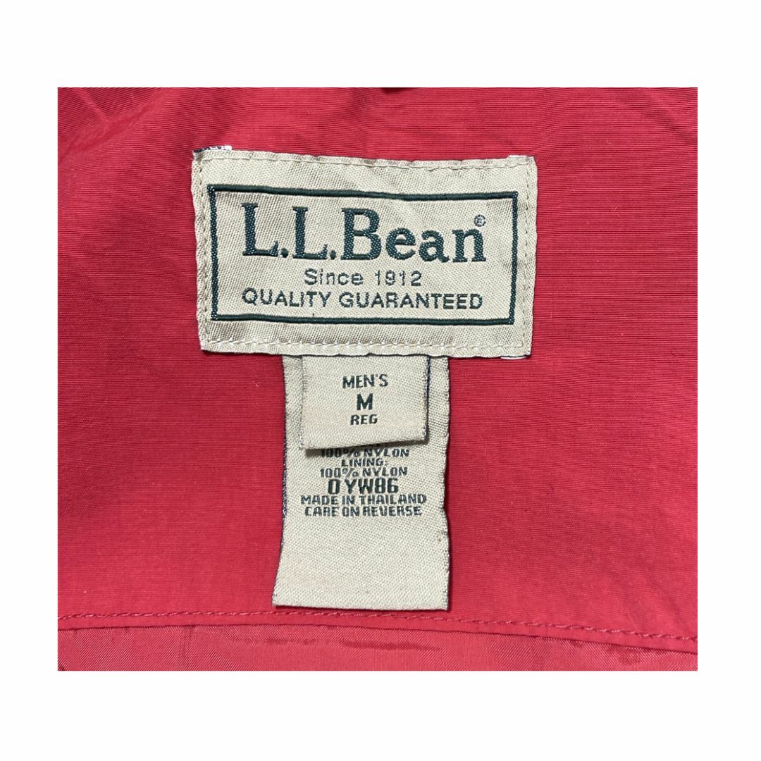 L.L.Bean(エルエルビーン)のLL.Bean マウンテンパーカー アウトドア ジャケット 古着 L相当 レッド メンズのジャケット/アウター(マウンテンパーカー)の商品写真