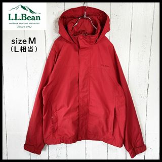 エルエルビーン(L.L.Bean)のLL.Bean マウンテンパーカー アウトドア ジャケット 古着 L相当 レッド(マウンテンパーカー)