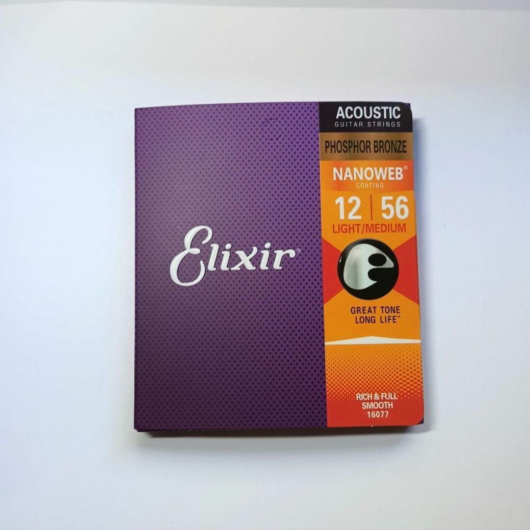 ELIXIR(エリクシール)のELIXIR Strings エリクサー弦 アコースティックギター弦16077 楽器のギター(アコースティックギター)の商品写真