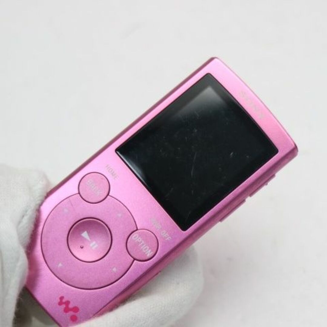 SONY(ソニー)のNW-E062 ピンク M333 スマホ/家電/カメラのオーディオ機器(ポータブルプレーヤー)の商品写真