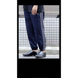 セカイノオワリ【入手困難】Needles トラックパンツ　ティールグリーン　ブーツカット　M