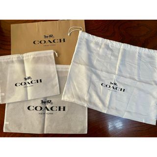 コーチ(COACH)のcoach ショップ袋 4点 紙袋 中袋 単品購入可(ショップ袋)