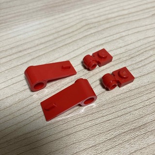 レゴ(Lego)のLEGO レゴ 車 ドア サイドミラー 赤(積み木/ブロック)