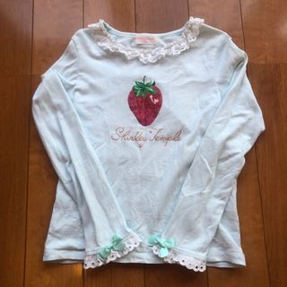 シャーリーテンプル(Shirley Temple)のシャーリーテンプル⭐︎いちごカットソー130 120 ミント(Tシャツ/カットソー)