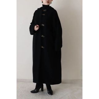 ソニアリキエル(SONIA RYKIEL)のvintage ロングコート　SONIA RYKIEL ブラック(ロングコート)