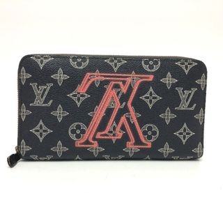 ルイヴィトン(LOUIS VUITTON)のルイヴィトン LOUIS VUITTON ジッピーオーガナイザー M62931 モノグラム アップサイドダウン インク トラベルケース 長財布 モノグラムキャンバス ネイビー(長財布)