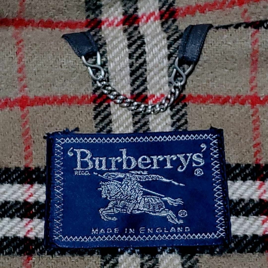 BURBERRY - 美品 XL バーバリー スペシャリティ ダッフルコート ウール