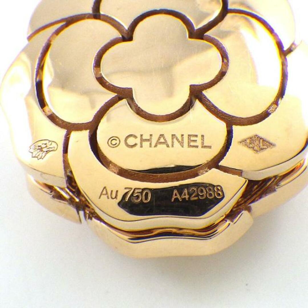 CHANEL(シャネル)のシャネル CHANEL ロングネックレス カメリア 7モチーフ J11877 ダイヤモンド 計1.02ct K18PG 【箱・保付き】 【中古】 レディースのアクセサリー(ネックレス)の商品写真