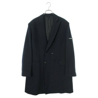 バレンシアガ(Balenciaga)のバレンシアガ  18AW  534053 TXI14 アームロゴパッチウールダブルコート メンズ 42(その他)