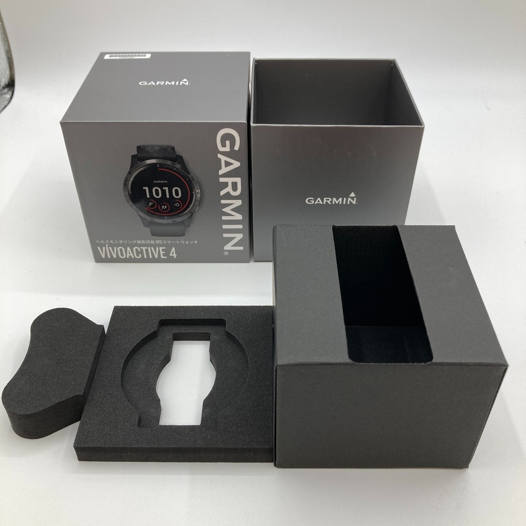 ◎◎GARMIN ガーミン vivoactive 4 GPSスマートウォッチ Black Slate 010-02174-17 スマホ/家電/カメラのスマホ/家電/カメラ その他(その他)の商品写真