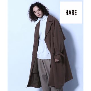 ハレ(HARE)のHAREハレのブラウンのライナーツキチェスターコート(チェスターコート)