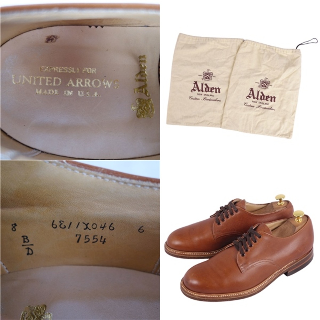 Alden - 美品 オールデン Alden レザーシューズ ダービー Alden - 美品 オールデン Alden レザーシューズ ダービー
