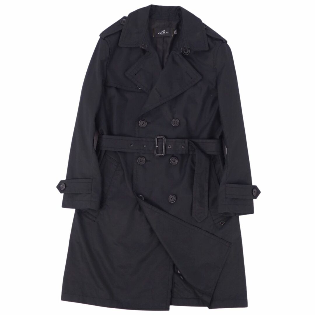 COACH - 美品 コーチ COACH コットン トレンチコート ベルト付き COACH - 美品 コーチ COACH コットン トレンチコート ベルト付き