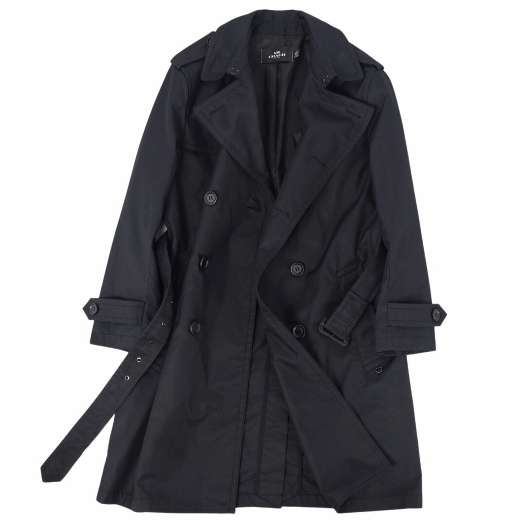 COACH - 美品 コーチ COACH コットン トレンチコート ベルト付き COACH - 美品 コーチ COACH コットン トレンチコート ベルト付き