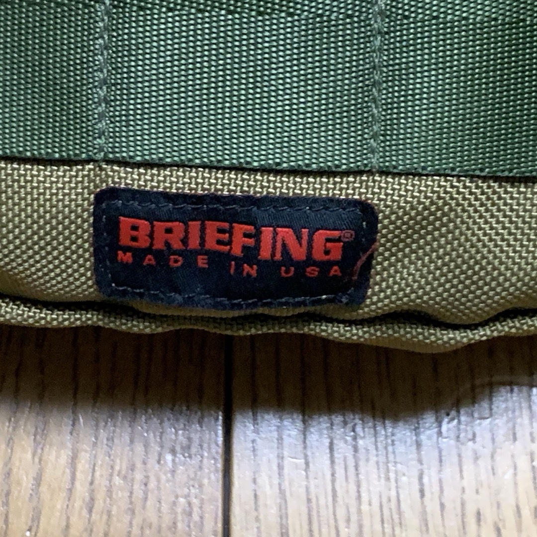 BRIEFING(ブリーフィング)のbriefingボディーバッグポーチブリーフィングボディーバッグポーチ　美品 メンズのバッグ(ボディーバッグ)の商品写真