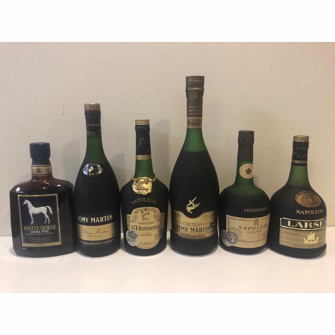 M-17 ナポレオン　ヘネシー　ホワイトホース　ブランデー　ウイスキー　6本 食品/飲料/酒の酒(ブランデー)の商品写真