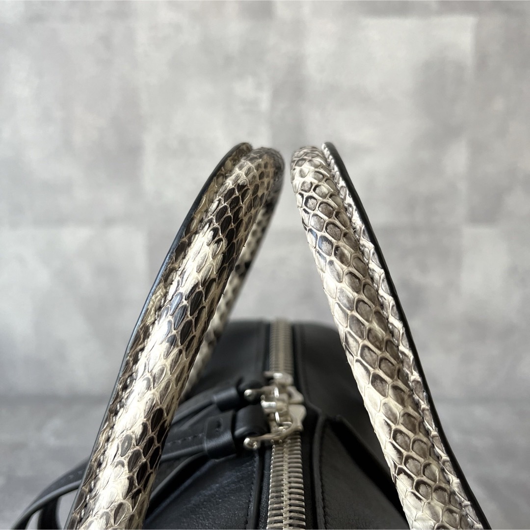 TOD'S - 【美品】TOD's トッズ Dスタイリング パイソン×レザー TOD'S - 【美品】TOD's トッズ Dスタイリング パイソン×レザー