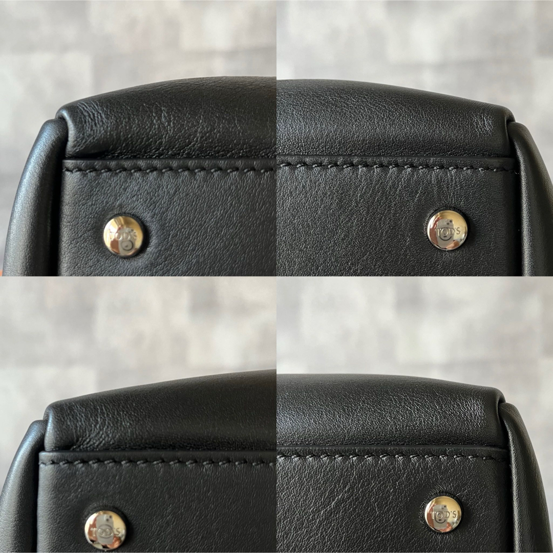 TOD'S - 【美品】TOD's トッズ Dスタイリング パイソン×レザー TOD'S - 【美品】TOD's トッズ Dスタイリング パイソン×レザー