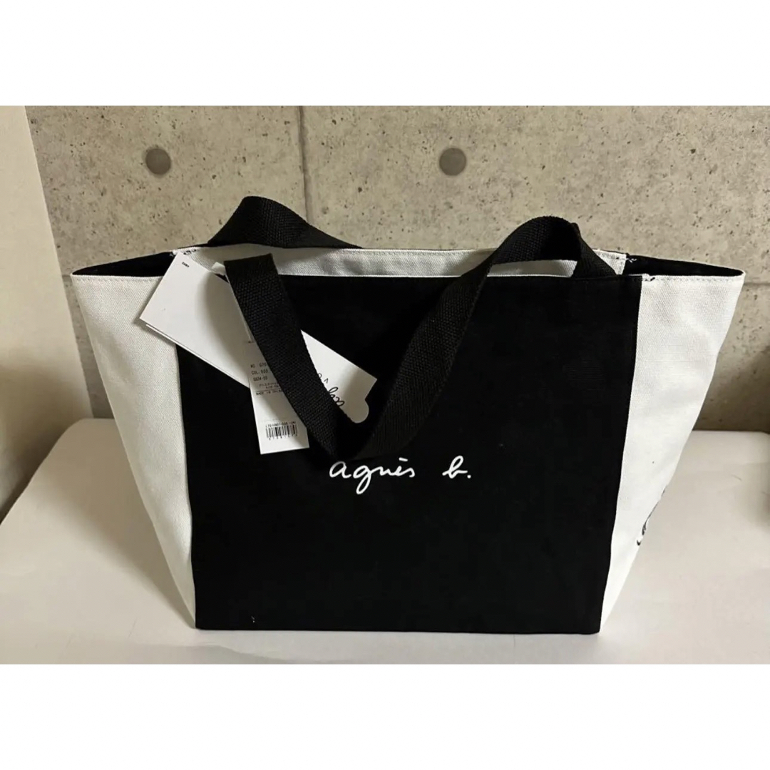 agnes b.(アニエスベー)のagnes b. アニエスベー トートバッグリバーシブル  Lサイズ レディースのバッグ(トートバッグ)の商品写真