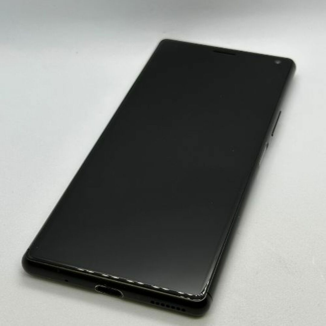 Xperia(エクスペリア)の【良品】Y!mobile  Xperia 8  902SO ブラック   スマホ/家電/カメラのスマートフォン/携帯電話(スマートフォン本体)の商品写真