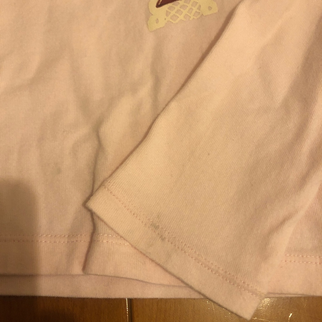 Shirley Temple(シャーリーテンプル)のシャーリーテンプル⭐︎りぼんカットソーピンク130 キッズ/ベビー/マタニティのキッズ服女の子用(90cm~)(Tシャツ/カットソー)の商品写真
